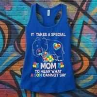 It Takes A Special Mom To Hear What A Son Cannot Say Women's Tank Top thumb 3