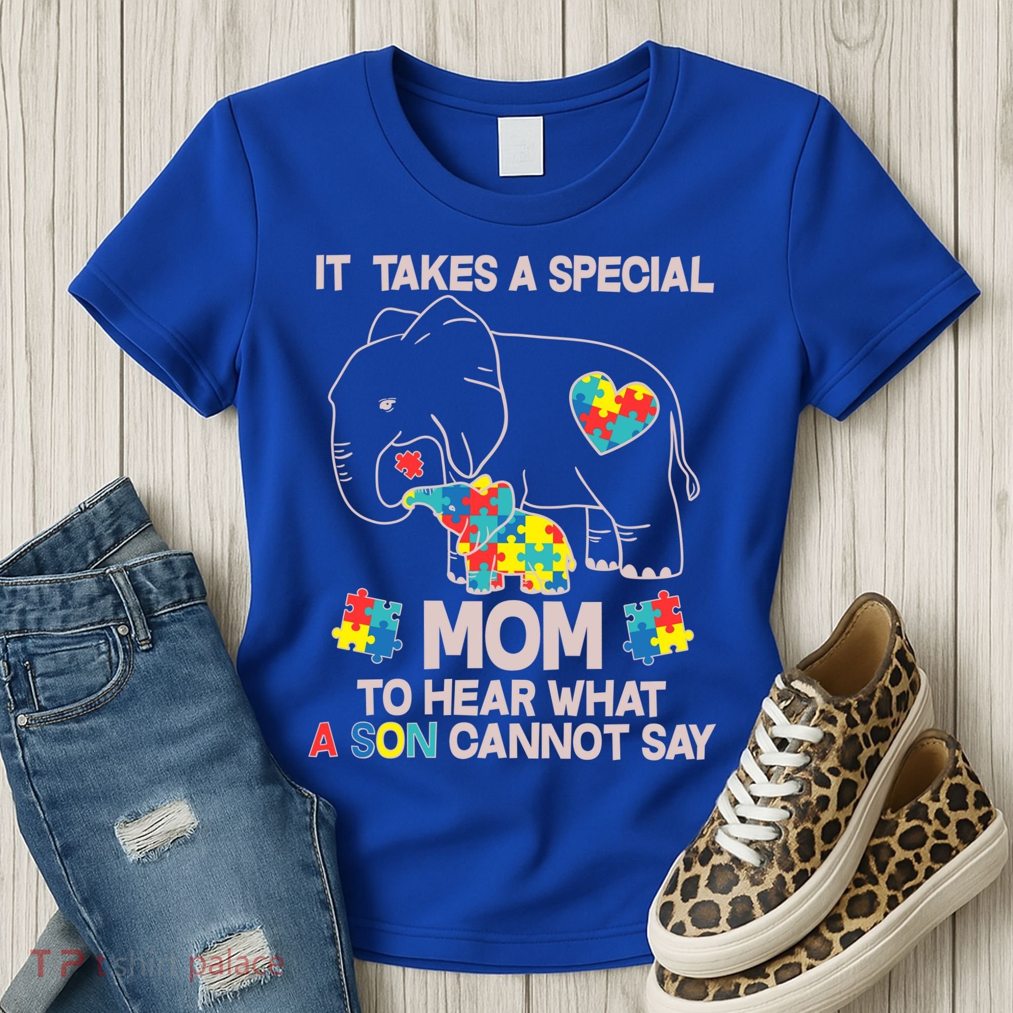 It Takes A Special Mom To Hear What A Son Cannot Say Women's T-Shirt