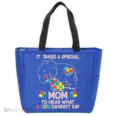 It Takes A Special Mom To Hear What A Son Cannot Say Tote Bag
