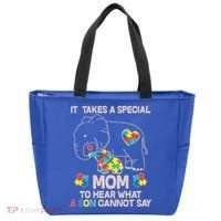 It Takes A Special Mom To Hear What A Son Cannot Say Tote Bag thumb 0