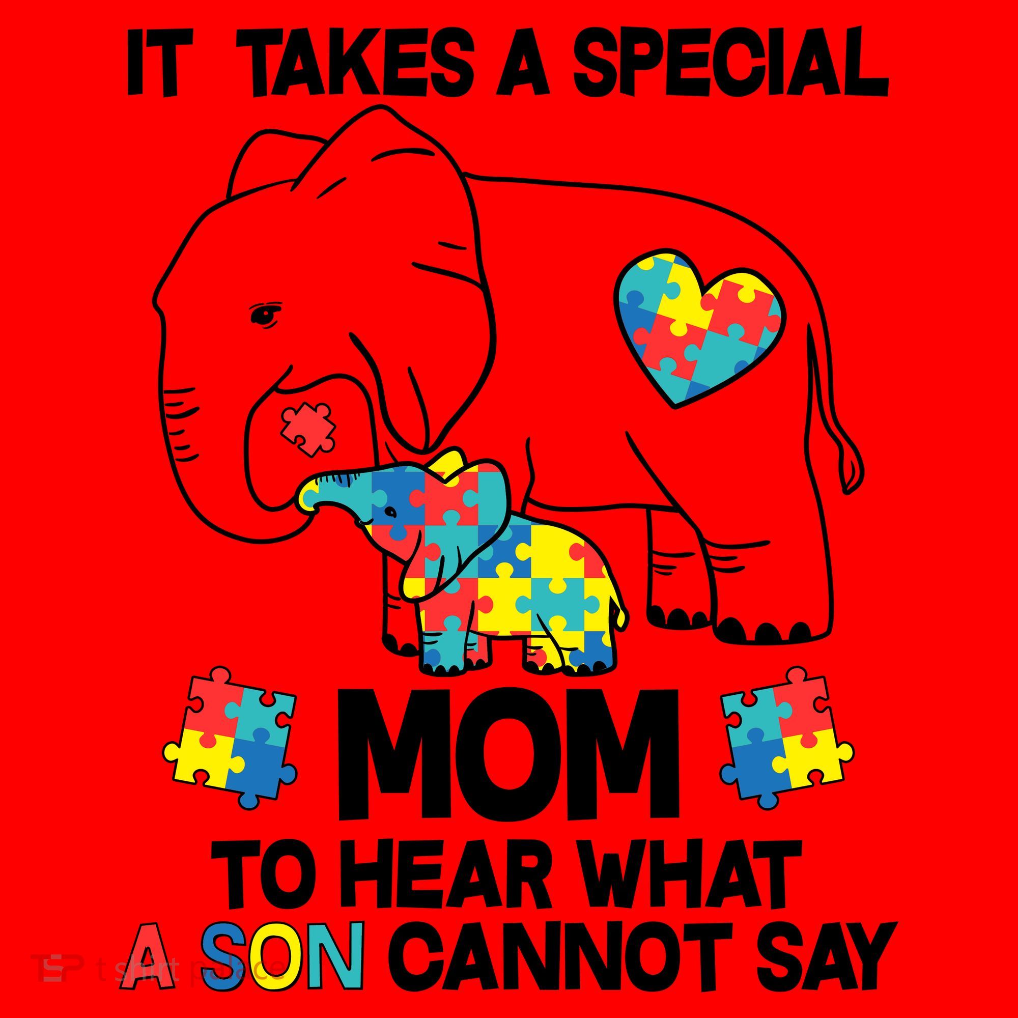 It Takes A Special Mom To Hear What A Son Cannot Say Santa Hat