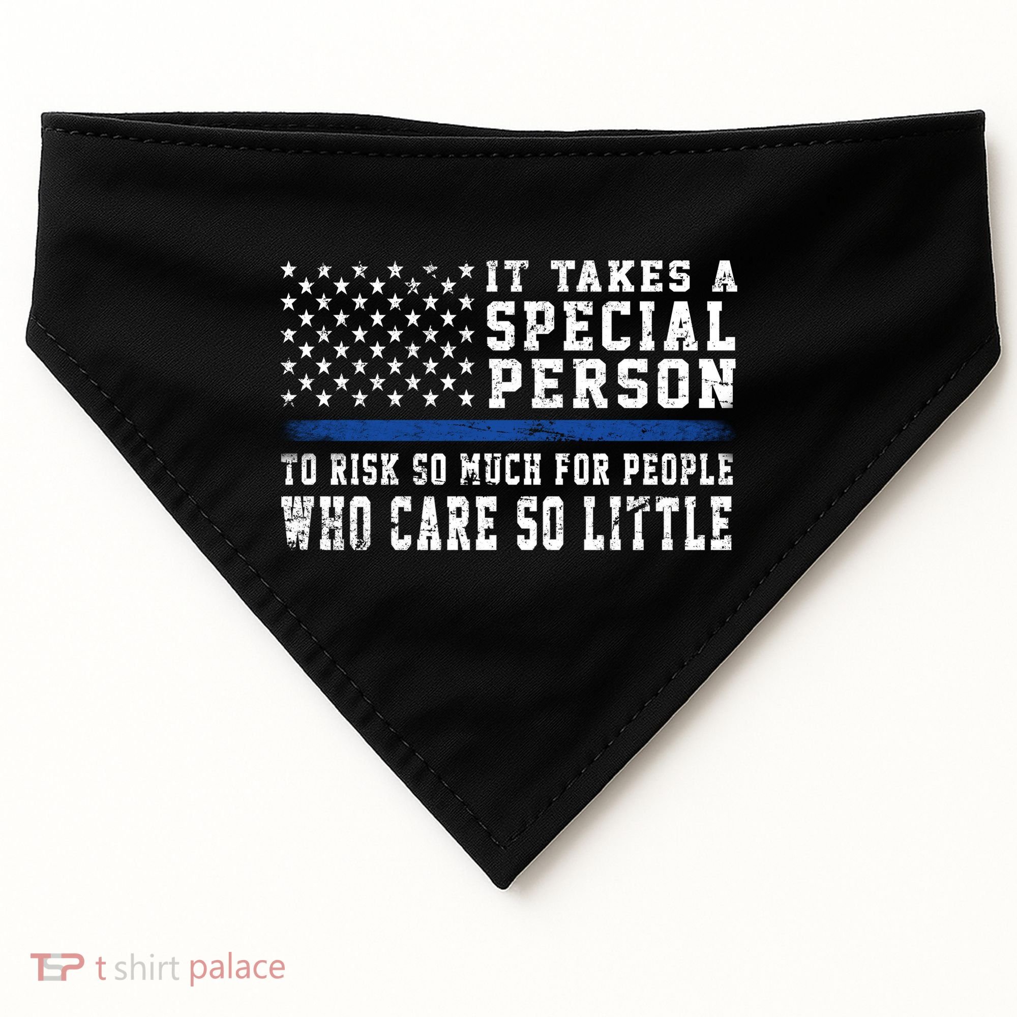 It Takes A Special Person To Be A Police Officer USA-Made Doggie Bandana