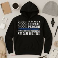 It Takes A Special Person To Be A Police Officer Hoodie thumb 3