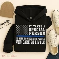 It Takes A Special Person To Be A Police Officer Hoodie thumb 4