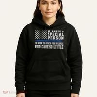It Takes A Special Person To Be A Police Officer Hoodie thumb 5
