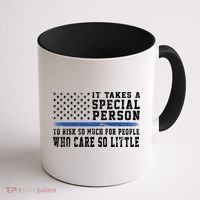 It Takes A Special Person To Be A Police Officer Coffee Mug thumb 1