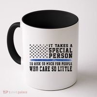 It Takes A Special Person To Be A Police Officer Coffee Mug thumb 0