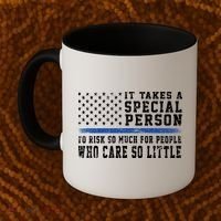 It Takes A Special Person To Be A Police Officer Coffee Mug thumb 2