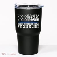 It Takes A Special Person To Be A Police Officer Tumbler thumb 0