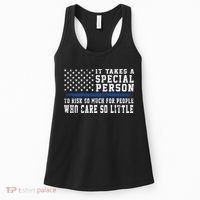 It Takes A Special Person To Be A Police Officer Women's Tank Top thumb 0