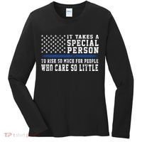 It Takes A Special Person To Be A Police Officer Women's Long Sleeve Shirt thumb 0
