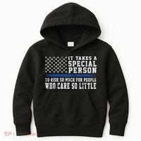 It Takes A Special Person To Be A Police Officer Kids Hoodie thumb 0