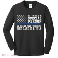 It Takes A Special Person To Be A Police Officer Kids Long Sleeve Shirt thumb 0