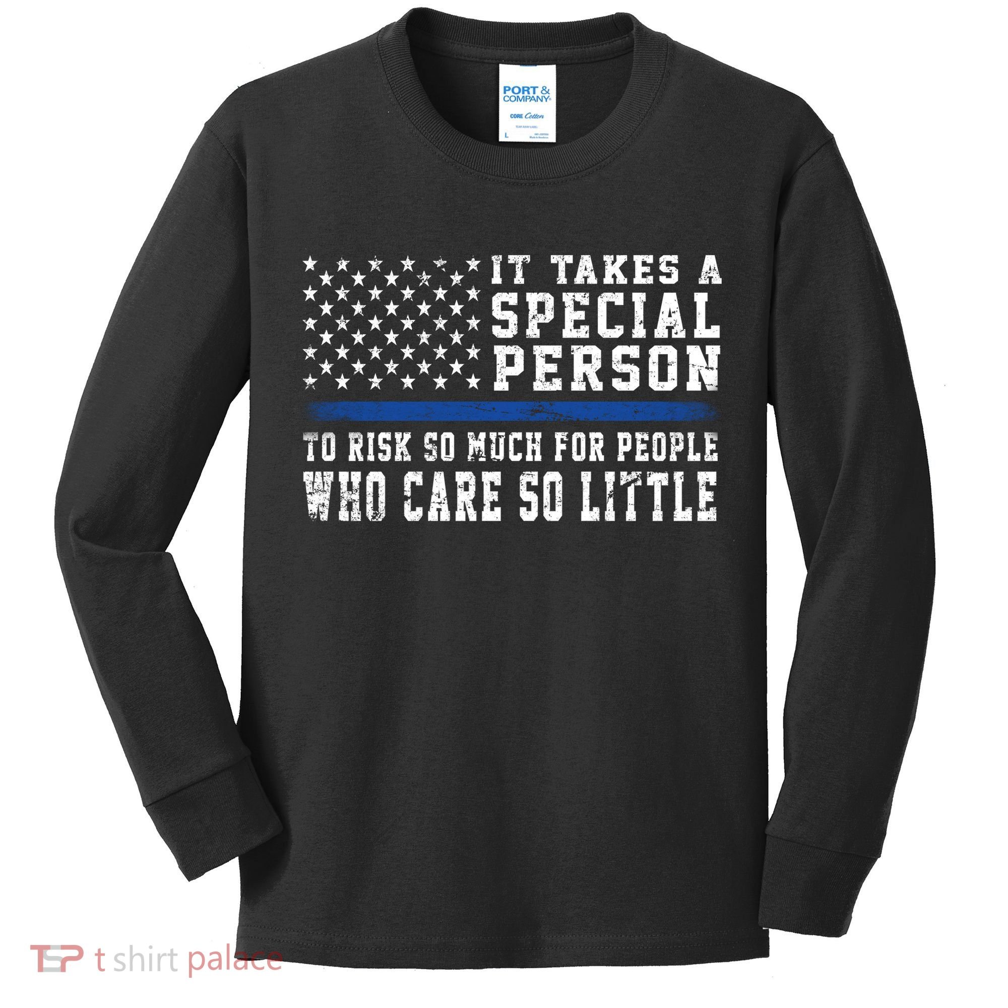 It Takes A Special Person To Be A Police Officer Kids Long Sleeve Shirt