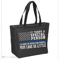 It Takes A Special Person To Be A Police Officer Tote Bag thumb 2