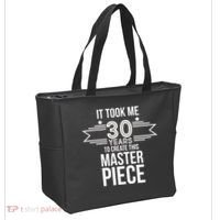 It Took Me 30 Years To Create This Masterpiece 30th Birthday Tote Bag thumb 2