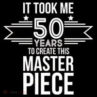 It Took Me 50 Years To Create This Masterpiece 50th Birthday Women's Hoodie thumb 2