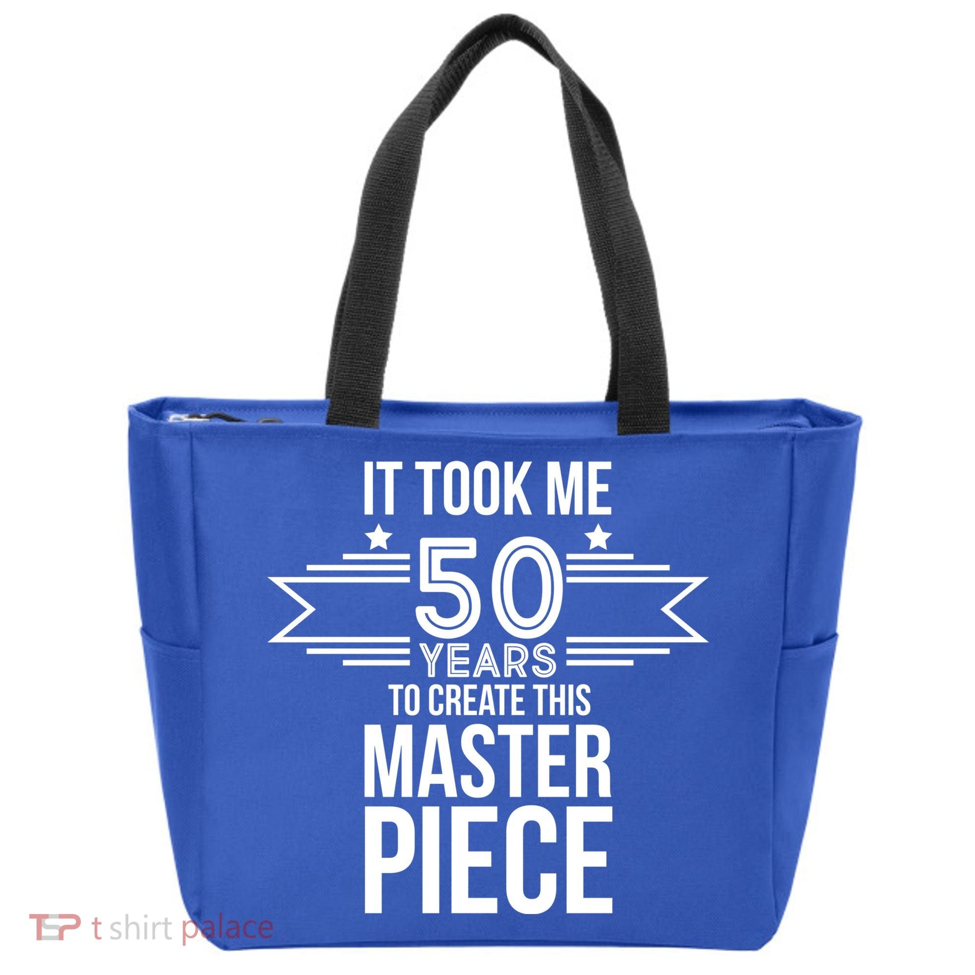 It Took Me 50 Years To Create This Masterpiece 50th Birthday Tote Bag