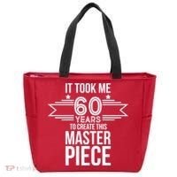It Took Me 60 Years To Create This Masterpiece 60th Birthday Tote Bag thumb 0