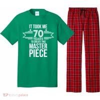It Took Me 70 Years To Create This Masterpiece 70th Birthday Pajama Set thumb 0