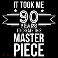 It Took Me 90 Years To Create This Masterpiece 90th Birthday Tote Bag thumb 4
