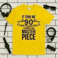 It Took Me 90 Years To Create This Masterpiece 90th Birthday T-Shirt thumb 5