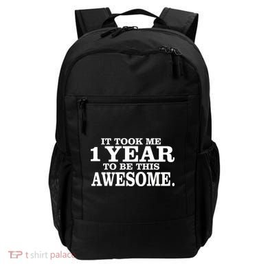 It Took One Year To Be This Awesome Backpack