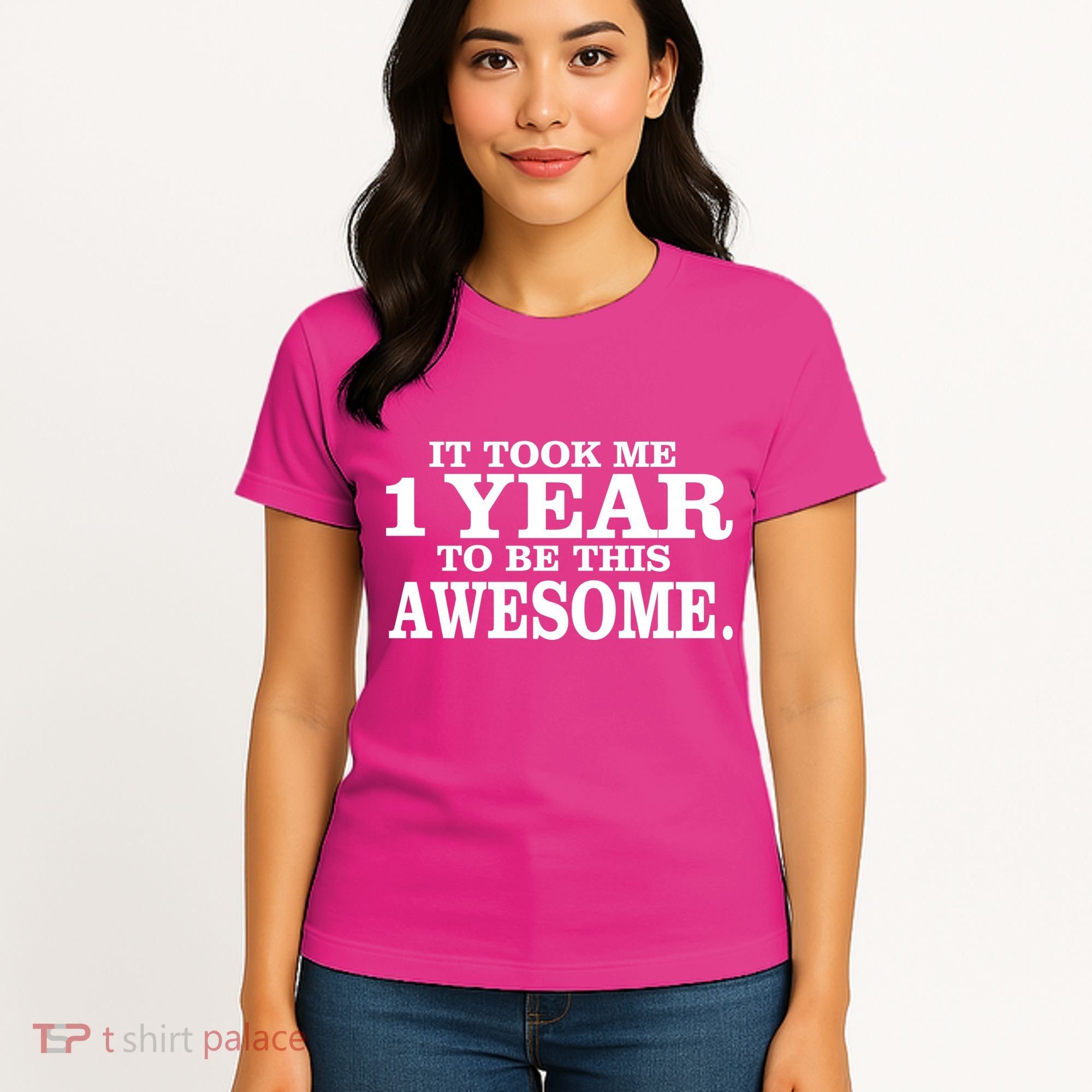 It Took One Year To Be This Awesome Women's T-Shirt