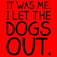 It Was Me I Let The Dogs Out Funny Hilarious Santa Hat thumb 1