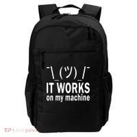 It Works On My Machine Backpack thumb 0