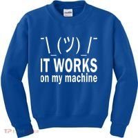 It Works On My Machine Kids Sweatshirt thumb 0