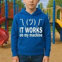 It Works On My Machine Kids Hoodie thumb 2