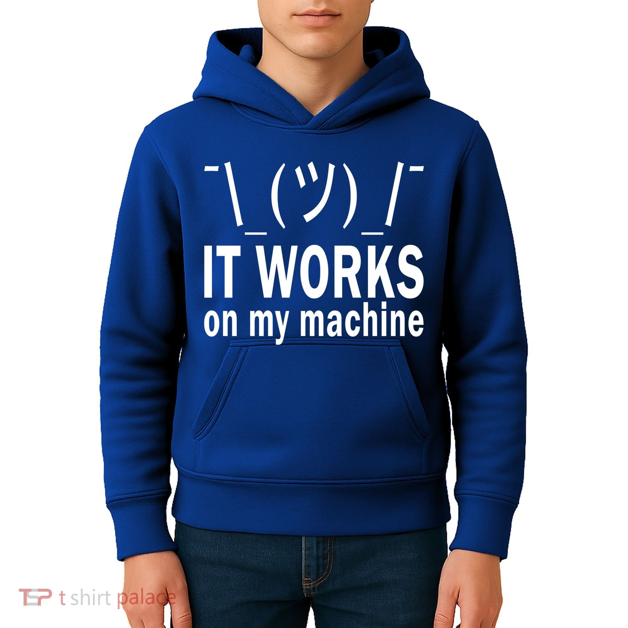 It Works On My Machine Kids Hoodie