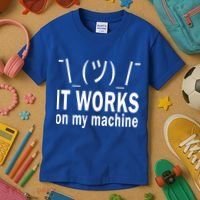 It Works On My Machine Kids T-Shirt thumb 3