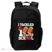 I Tackled 100 Days Of School Backpack thumb 0