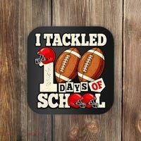 I Tackled 100 Days Of School Coaster thumb 0