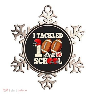 I Tackled 100 Days Of School Ornament