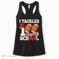 I Tackled 100 Days Of School Women's Tank Top thumb 0