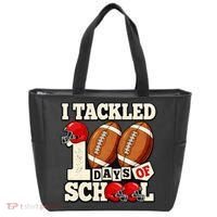 I Tackled 100 Days Of School Tote Bag thumb 0