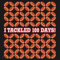 I Tackled 100 Days Football School Celebration Mousepad thumb 1