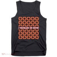 I Tackled 100 Days Football School Celebration Tank Top thumb 0