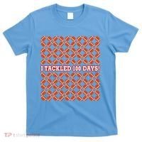 I Tackled 100 Days Football School Celebration T-Shirt thumb 0