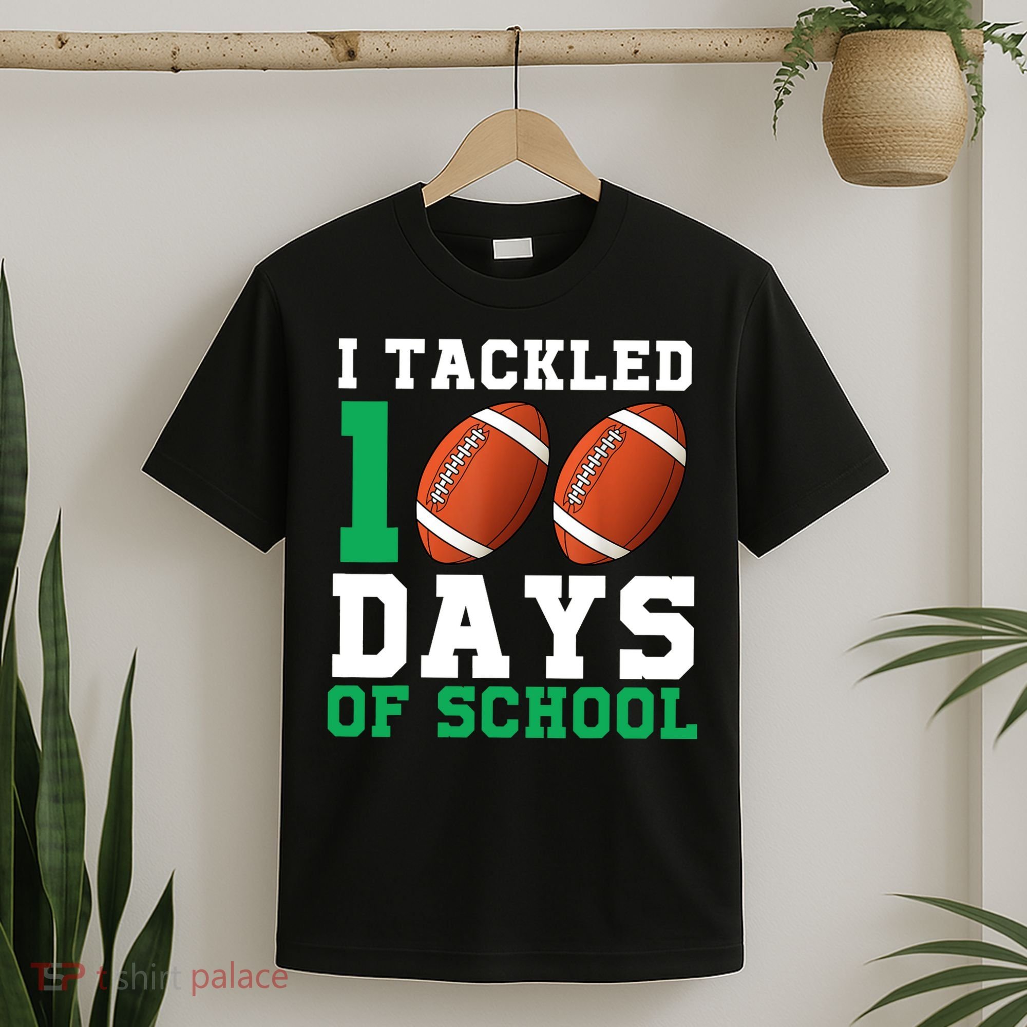 I Tackled 100 Days of School 100th Day of School Student T-Shirt