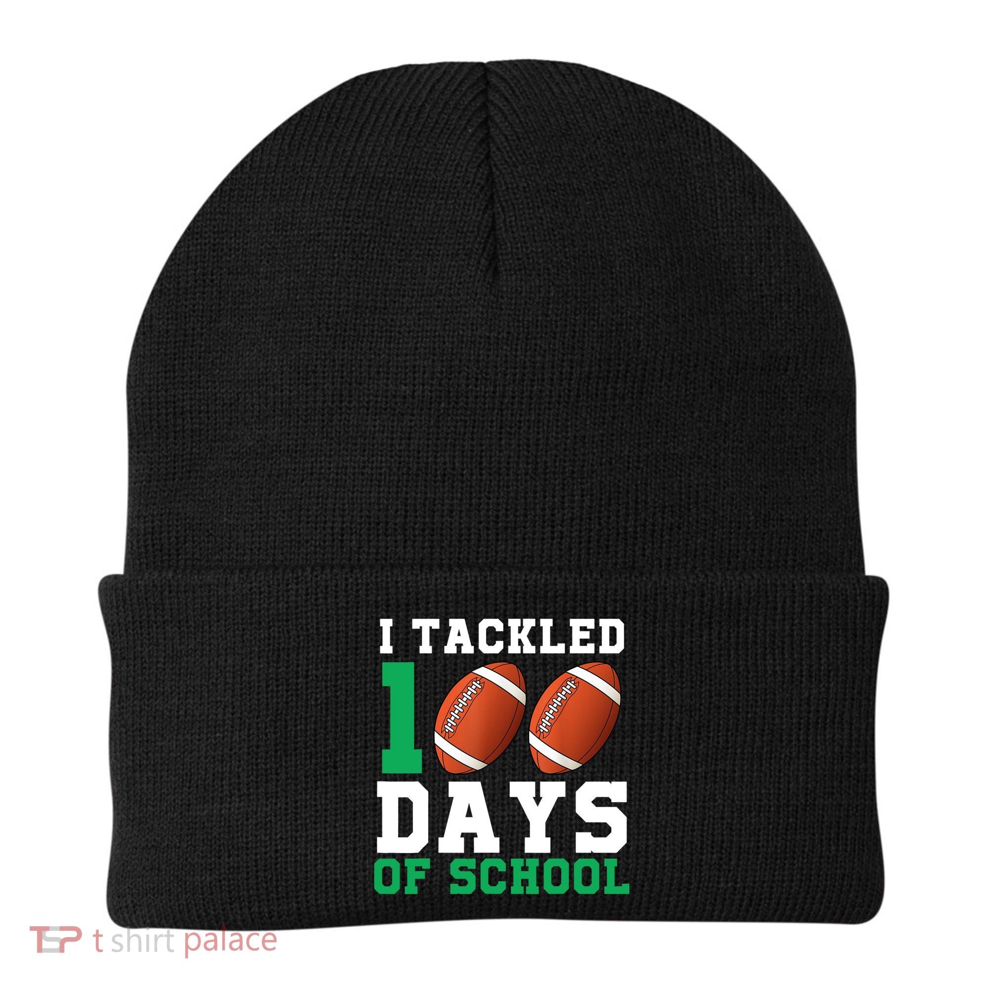 I Tackled 100 Days of School 100th Day of School Student Beanie