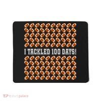 I Tackled 100 Days Of School Funny Football Mousepad thumb 0