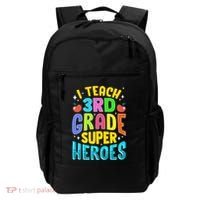 I Teach 3Rd Grade Superheroes Third Grade Teacher Great Gift Backpack thumb 0