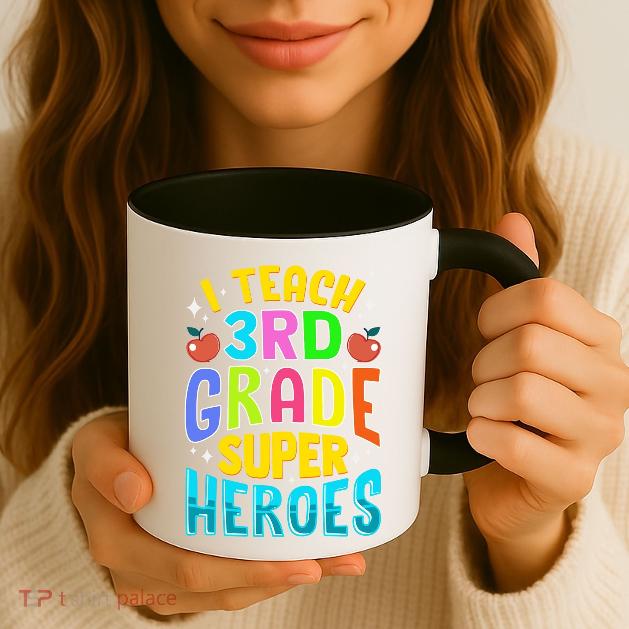 I Teach 3Rd Grade Superheroes Third Grade Teacher Great Gift Coffee Mug