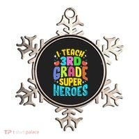 I Teach 3Rd Grade Superheroes Third Grade Teacher Great Gift Ornament thumb 0