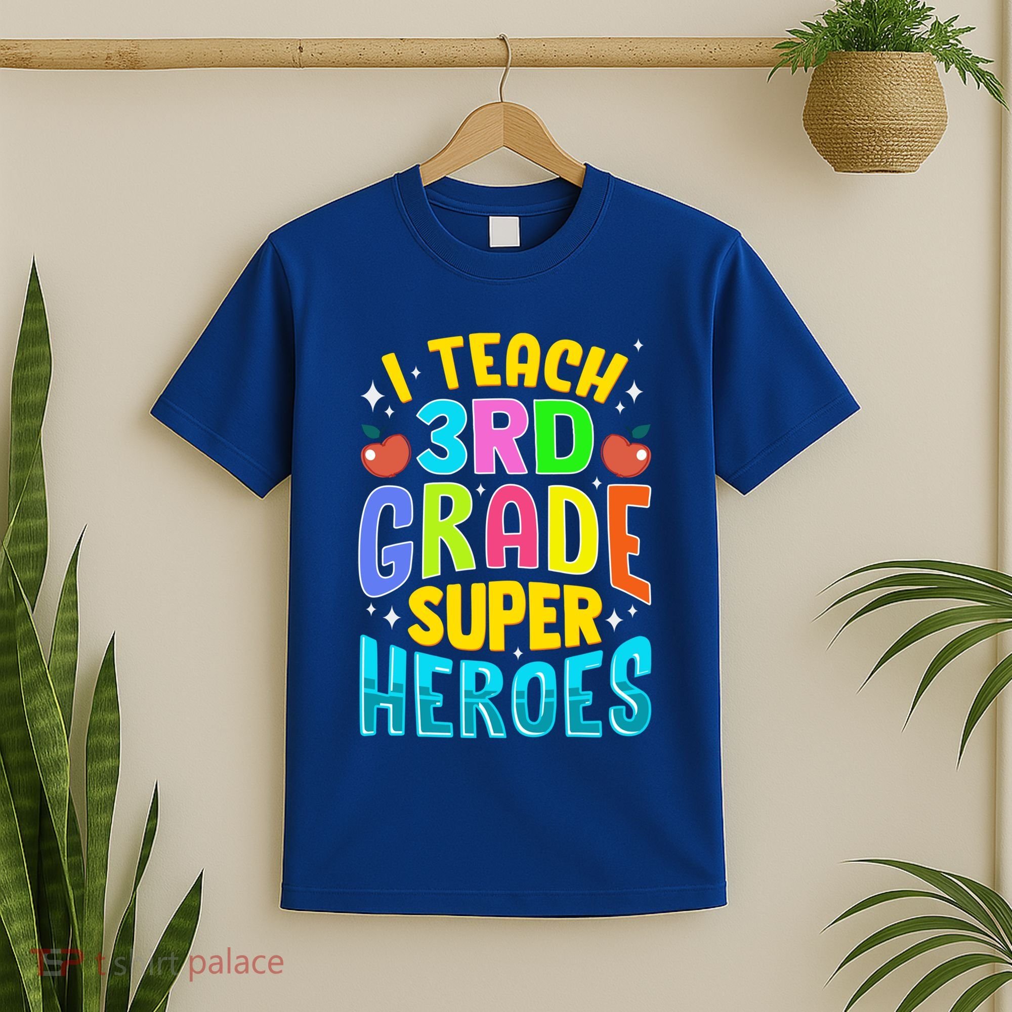 I Teach 3Rd Grade Superheroes Third Grade Teacher Great Gift T-Shirt
