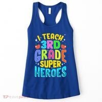 I Teach 3Rd Grade Superheroes Third Grade Teacher Great Gift Women's Tank Top thumb 0